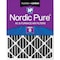 Nordic Pure 20x20x4 Plus Carbon Pleated Air Filter, High Capacity, MERV 8 20x20x4PM8C-1 - alternate 1