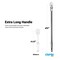 Capri Tools 1/2 in. Drive Fine 90-Tooth Locking Flex-Head Ratchet, Extra Long Chrome Handle CP90C12FXL - alternate 6