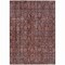 Homeroots 8' X 10' Pink And Brick Red Damask Washable Indoor Outdoor Area Rug 605100 - alternate 4