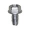Auveco 1/4in-20 x 1/2in Indented Hex Washer Head Type F Zinc, 100PK 5782 - alternate 1