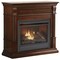 Duluth Forge Ventless Natural Gas Fireplace With Mantel - 26,000 BTU, T-Stat Control, Auburn Cherry Finish DFS-300NT-3AC - alternate 4