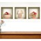 Homeroots Set of Three Leo Faux Niche 3D Peel and Stick Wall Decals, 3PK 565400 - alternate 3