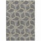 Homeroots 9' X 12' Charcoal And Gold Geometric Washable Indoor Outdoor Area Rug 613486 - alternate 6