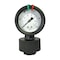 Kodiak Controls Polypropylene Pressure Gauge, Viton Diaphragm, 1/4 in NPT, 2.5 in Dial, 0-100 PSI KC701LD-S25-100 - alternate 1