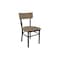 Bfm Seating Bristol Chair - Grade 4 Upholstered Seat & Back - Steel Frame - Sand Black Finish 4301CSTT009-SB - alternate 1