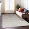 Homeroots 3' X 5' Brown And Ivory Ombre Washable Indoor Outdoor Area Rug 595793 - alternate 8