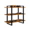 Koolmore 28 In. 3 Tiered Supermarket Wooden Display Rack KM-SDW-3ROP - alternate 5