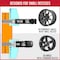 Coyote Wheel Accessories WHEEL ADAPTERS 6 x 135 Millimeter 6 x 531 Inch Axle Bolt Circle 6 x 1397 Millimeter 6 x 550 In 6135-6550H-C - alternate 6