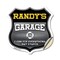 Signmission Randy's Garage I Can Fix Everything But Stupid, 12 Inch X 12 Inch, Vinyl Decal SHI-D-12-490-RANDY - alternate 1