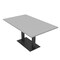 Skutchi Designs Rectangle Conference Table With Power Unit, 36 in W, 60 in L, Grey HAR-REC-36X60-DOU.BK-U779-NA - alternate 1