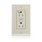 Leviton AFCI Receptacle 15A HG/TR Lt Almond AFTR1-HGT - alternate 5