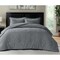 Homeroots Denim Blue King 100% Cotton 140 Thread Count Washable Down Comforter Set 528868 - alternate 8