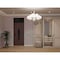 Vdomdoors Front Exterior Prehung Steel Door Ronex1277 Brown Transom Window Sidelite Entry Metal Modern RONEX1277EXD-BRW-W36xH80+16-LH-I - alternate 5