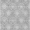 Homeroots 10' X 14' Gray And Silver Medallion Washable Indoor Outdoor Area Rug 587739 - alternate 7