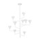 Hudson Valley Lighting Alora 44 in. Chandelier White Plaster 1289-WP - alternate 4