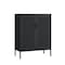 Manhattan Comfort Amelia 31.5in Accent Cabinet in Black AF008-BK - alternate 8