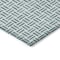 Homeroots 3' X 5' Teal Blue And Ivory Geometric Washable Indoor Outdoor Area Rug 614779 - alternate 7