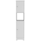 Homeroots 16in White Wood Accent Cabinet With Two Doors 477659 - alternate 5