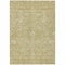 Homeroots 3' X 5' Tan And Beige Floral Washable Indoor Outdoor Area Rug 603455 - alternate 7