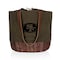 Picnic Time Family Of Brands NFL San Francisco 49ers - Coronado Canvas and Willow Basket Tote 203-00-140-274-2 - alternate 1
