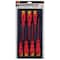 Performance Tool 7 pc. Electrical Screwdriver Set, Insulated Blades, Non-Slip Grip W30897 - alternate 3