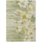 Homeroots 3' X 5' Sage Fern Green And Ivory Floral Washable Indoor Outdoor Area Rug 582770 - alternate 7