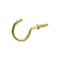 Hillman Cup/Picture Hook Brass-Plated Gold 1 lb Brass-Plated 122315 - alternate 2
