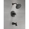 Delta Kayra Monitor 17 Series Tub and Shower Trim T17433-BL - alternate 6