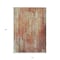 Homeroots 10' X 14' Orange Beige And Taupe Striped Washable Indoor Outdoor Area Rug 577264 - alternate 9