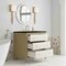 James Martin Vanities Celeste 36" Single Vanity, Sunwashed Oak with Embossed Shagreen, w/ 3 CM Phantome Eclos Top D604-V36-SHG-3PHT - alternate 9