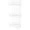 Simple Spaces Shower Caddy, 3-Shelf, 11-5/8 in OAW, 23-1/4 in OAH, 8-1/4 in OAD, 10 lb SS-SC3-29-PE-3L - alternate 1