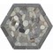 Daltile Pebble Oasis Natural Stone Framed Hexagon Pebble Mosaic 11in x 10in in Tumbled Coastal, 17PK PB46FRMHXPBMSTM - alternate 1