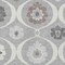 Homeroots 8' X 10' Gray Charcoal And Brown Medallion Washable Indoor Outdoor Area Rug 589611 - alternate 6