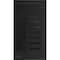 Vdomdoors Aluminum Door Iron 0188 Black Entry Steel Metal Classic Painted 50 x 96 (36+14 x 80+16)-Left Inswin IRON0188EXD-BLK-W36+14xH80+16-LH-I - alternate 2