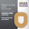 Coverguard CGM Overpatch, Omnipod 5 Insulin Pod, Tan Center-Cut Design, Waterproof Adhesive, Anti-Fray, 25PK 101-300T - alternate 10