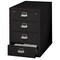 Fireking 25-5/16" W 4 Drawer Card Check Note File Cabinet, Black 4-2536-CBL - alternate 2