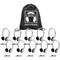 Hamiltonbuhl Sack-O-Phones 10 HA2 Personal Headsets Foam Ear Cushions in a Carry Bag SOP-HA2 - alternate 1