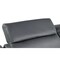 Homeroots 80" Dark Gray Top Grain Leather Reclining Metal USB Sofa 720383 - alternate 9