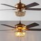Jonathan Y Erin 52" 3-Light Rustic Farmhouse Iron/Wood Bead Mobile-App/Remote-Controlled LED Ceiling Fan, Antiqu JYL9618A - alternate 11