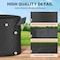 Yssoa Simple Deluxe Grow Bags 7 Gallon Planter Pots with Handles, Black, 5PK GLGROWBAG7X5BLKV2 - alternate 5