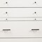 Homeroots 38" Brown and White Solid Wood Four Drawer Chest 524153 - alternate 6