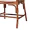 Bali & Pari Emery Marbled Tortoise Natural Rattan Dining Chair, Armchair Style 268-14700-ZORO - alternate 8