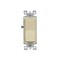 Leviton AC Quiet Switch Decora 15 amps Single Pole Rocker Ivory Ivory 05601-2IS - alternate 4