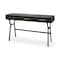 Homeroots 51" Black Writing Desk With Three Drawers 380232 - alternate 8