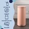 Happimess Oscar 8-Gallon Step-Open Trash Can with FREE Mini Trash Can, Flamingo Pink HPM1000D - alternate 4