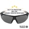 Klein Tools Safety Glasses, Anti-Fog & Anti-Scratch, Gray Lens, Black/Orange Frame 60160 - alternate 5