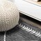 Jonathan Y Derya Tribal Diamond Trellis Black/Ivory 2 ft. x 8 ft. Indoor/Outdoor Runner Rug SMB129E-28 - alternate 5