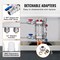 Vevor 2-Branch Radiant Heat Manifold 1/2 in PEX Tubing Floor Heating Manifold Set 7012-25-02-00-NPT - alternate 6