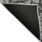 Homeroots 8' Runner Gray and Black Abstract Washable Non Skid Indoor Outdoor Runner Rug 559272 - alternate 8
