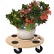 Edendirect Heavy Duty Wood Furniture Dolly with Wheels, 500 lbs Capacity 2pcs 15in Round Platform ED-W46577452 - alternate 6